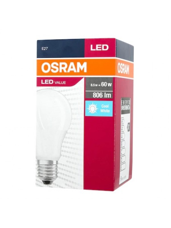 OSRAM LED Value 8.5W E27 Led Ampul 6500K Beyaz Işık